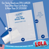 Lola Rola Sticky Mop™ with extender handle, AS SEEN ON TV, 903