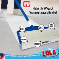 Lola Rola adhesive sticky floor mop, 903, LOLA BRAND