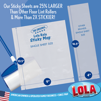 LOLA ROLA STICKY MOP REFILL, 1 COUNT, #903-1