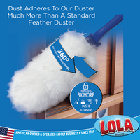 Lola Products Swiffer® 360° Duster Comparable Starter Kit - 1 Handle + 5 Refills, Item# 909