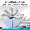 Lola's Extender Duster Removes more harmful dust and allergens from Blinds. TV's, Fans, Wood Furniture, etc Item 914, LOLA