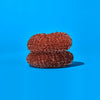 Copper Mesh Scourer - 2 pack, size 3.5" x 3.5" x 1.25", Heavy Duty