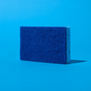 LOLA Dual Sided Scrub Sponge, Natural Cellulose and Fiber Scrubber, 2 Pack