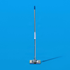 SqueezeMatic Butterfly Sponge Mop, 9" Wide Head and 48" Long Steel Handle, comparable to Quickie Automatic Sponge Mop Type S