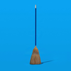 Corn Broom - 3 Sew, Large Head Sweeps a Wide Area Easily