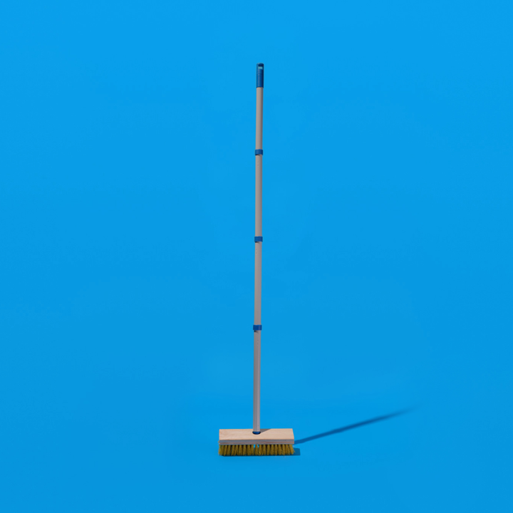 Lola Outdoor Deck Scrubber Brush with Polypropylene Bristles