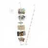 Metal Hanging Organizer with 12 Hooks for Pantry Kitchen Garage by LOLA