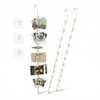 Metal Hanging Organizer with 12 Hooks for Pantry Kitchen Garage by LOLA