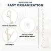 Metal Hanging Organizer with 12 Hooks for Pantry Kitchen Garage by LOLA