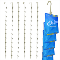 Clip Strip @ Home Edition, Hanging Storage Organizer, Durable Metal, 12 Hooks, Maximize Space in Your Pantry, Garage, Laundry Room – Holds Snacks, Tools, Keys – Easy to Install