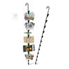 Clip Strip® @ Home Edition, Hanging Storage Organizer, Durable Metal, 12 Hooks, Maximize Space in Your Pantry, Garage, Laundry Room – Holds Snacks, Tools, Keys – Easy to Install