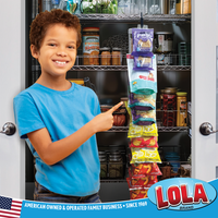 Clip Strip @ Home Edition, Hanging Storage Organizer, Durable Metal, 12 Hooks, Maximize Space in Your Pantry, Garage, Laundry Room – Holds Snacks, Tools, Keys – Easy to Install