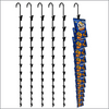 Clip Strip @ Home Edition, Hanging Storage Organizer, Durable Metal, 12 Hooks, Maximize Space in Your Pantry, Garage, Laundry Room – Holds Snacks, Tools, Keys – Easy to Install