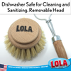 Products Replacement Head For Lola's "Original" Tampico Vegetable & Dish Brush - Large Head